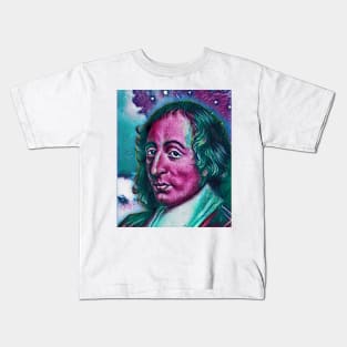 Blaise Pascal Portrait | Blaise Pascal Artwork 6 Kids T-Shirt